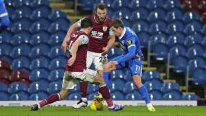 Images Dated 6th February 2021: Intense Premier League Clash: Burnley vs. Brighton & Hove Albion at Turf Moor (06FEB21)
