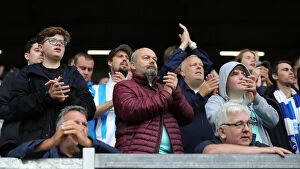 Images Dated 14th August 2021: Intense Premier League Clash: Burnley vs. Brighton & Hove Albion at Turf Moor (14AUG21)