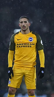 Images Dated 29th January 2019: Intense Premier League Clash: Fulham vs. Brighton and Hove Albion at Craven Cottage (29 JAN 19)