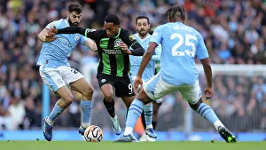 Manchester City 21OCT23 Prints: Intense Premier League Clash: Manchester City vs. Brighton & Hove Albion (21Oct23)