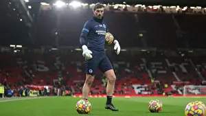 Intense Premier League Clash: Manchester United vs. Brighton and Hove Albion at Old Trafford (15FEB22)