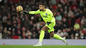 Intense Premier League Clash: Manchester United vs. Brighton and Hove Albion at Old Trafford (15FEB22)