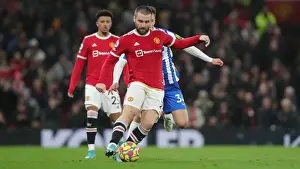 Intense Premier League Clash: Manchester United vs. Brighton and Hove Albion at Old Trafford (15FEB22)