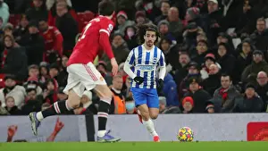 Intense Premier League Clash: Manchester United vs. Brighton and Hove Albion at Old Trafford (15FEB22)