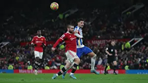 Intense Premier League Clash: Manchester United vs. Brighton and Hove Albion (15FEB22)