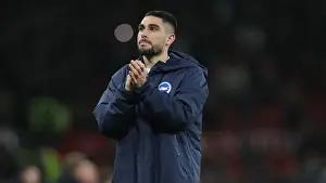 Intense Premier League Clash: Manchester United vs. Brighton and Hove Albion at Old Trafford (15FEB22)