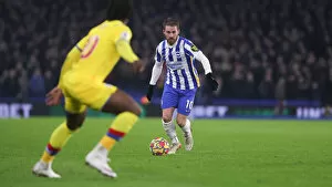 Images Dated 14th January 2022: Intense Premier League Rivalry: Brighton & Hove Albion vs. Crystal Palace (14JAN22)