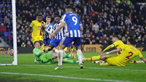 Images Dated 14th January 2022: Intense Premier League Rivalry: Brighton vs. Crystal Palace (14JAN22)