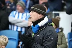 Images Dated 1st January 2018: Intense Premier League Showdown: Brighton and Hove Albion vs Bournemouth (01JAN18)