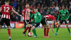 Images Dated 22nd February 2020: Intense Premier League Showdown: Sheffield United vs. Brighton and Hove Albion (22FEB20)