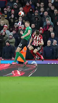 Images Dated 22nd February 2020: Intense Premier League Showdown: Brighton and Hove Albion vs. Sheffield United (22FEB20)