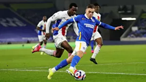 Images Dated 22nd February 2021: Intense Premier League Showdown: Brighton & Hove Albion vs. Crystal Palace (22FEB21)