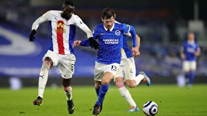 Crystal Palace 22FEB21 Collection: Intense Premier League Showdown: Brighton & Hove Albion vs. Crystal Palace (22FEB21)