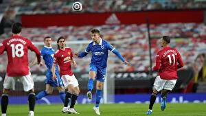 Images Dated 4th April 2021: Intense Premier League Showdown: Manchester United vs. Brighton & Hove Albion at Old Trafford