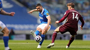 Images Dated 1st May 2021: Intense Premier League Showdown: Brighton & Hove Albion vs. Leeds United (01MAY21)