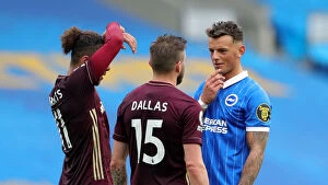 Images Dated 1st May 2021: Intense Premier League Showdown: Brighton & Hove Albion vs. Leeds United (01MAY21)