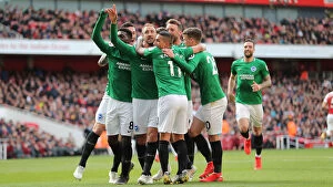 Images Dated 5th May 2019: Intense Premier League Showdown: Arsenal vs. Brighton and Hove Albion (05MAY19)