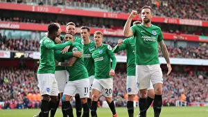 Intense Premier League Showdown: Arsenal vs. Brighton & Hove Albion at Emirates Stadium (05MAY19)