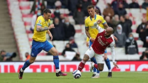 Images Dated 23rd May 2021: Intense Premier League Showdown: Arsenal vs. Brighton & Hove Albion (23May21)