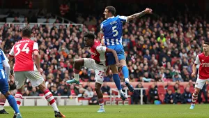 Intense Premier League Showdown: Arsenal vs. Brighton & Hove Albion (09APR22) - Battle at the Emirates