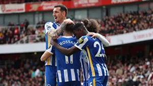 Intense Premier League Showdown: Arsenal vs. Brighton & Hove Albion (09APR22) - Battle at the Emirates