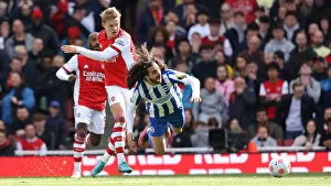 Images Dated 9th April 2022: Intense Premier League Showdown: Arsenal vs. Brighton & Hove Albion (09APR22)