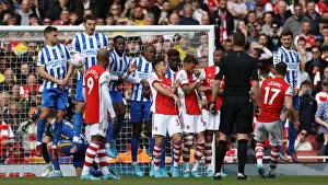Arsenal 09APR22 Collection: Intense Premier League Showdown: Arsenal vs. Brighton & Hove Albion (09APR22)