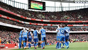 Intense Premier League Showdown: Arsenal vs. Brighton & Hove Albion (09APR22) - Battle at the Emirates