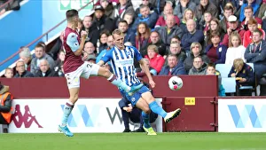Intense Premier League Showdown: Aston Villa vs. Brighton & Hove Albion at Villa Park (19OCT19)