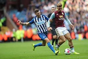 Intense Premier League Showdown: Aston Villa vs. Brighton and Hove Albion at Villa Park (19OCT19)