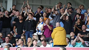 Images Dated 11th September 2021: Intense Premier League Showdown: Brentford vs. Brighton and Hove Albion at Brentford Community