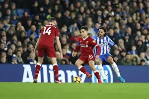 Liverpool 02DEC17 Prints: Intense Premier League Showdown: Brighton and Hove Albion vs. Liverpool (02DEC17)
