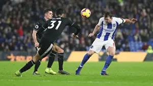 Ariel Challenge Prints: Intense Premier League Showdown: Brighton & Hove Albion vs. Burnley (February 2019)