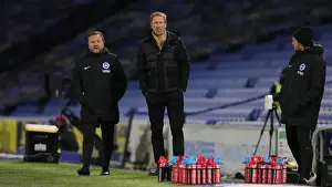 Aston Villa 13FEB21 Prints: Intense Premier League Showdown: Brighton & Hove Albion vs. Aston Villa (13FEB21)