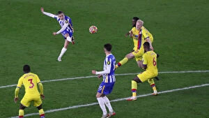 Images Dated 14th January 2022: Intense Premier League Showdown: Brighton vs. Crystal Palace (14JAN22)