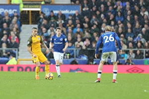 Intense Premier League Showdown: Everton vs. Brighton and Hove Albion at Goodison Park (10MAR18)