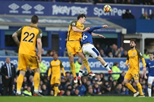 Intense Premier League Showdown: Everton vs. Brighton and Hove Albion at Goodison Park (10MAR18)