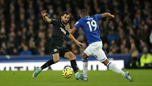 Images Dated 11th January 2020: Intense Premier League Showdown: Everton vs. Brighton and Hove Albion at Goodison Park (11Jan20)