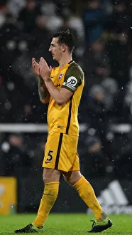 Images Dated 29th January 2019: Intense Premier League Showdown: Fulham vs. Brighton and Hove Albion (29 JAN 19)
