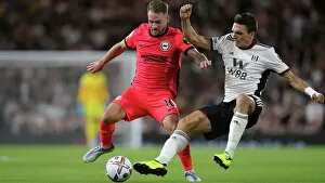Images Dated 30th August 2022: Intense Premier League Showdown: Fulham vs. Brighton and Hove Albion (30AUG22)