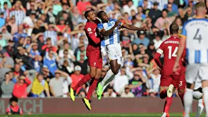 Intense Premier League Showdown: Liverpool vs. Brighton & Hove Albion at Anfield (1st October 2022)
