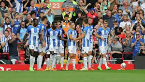 Intense Premier League Showdown: Liverpool vs. Brighton & Hove Albion at Anfield (1st October 2022)