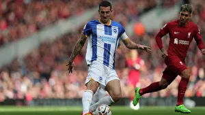 Intense Premier League Showdown: Liverpool vs. Brighton & Hove Albion at Anfield (1st October 2022)