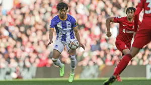 Intense Premier League Showdown: Liverpool vs. Brighton & Hove Albion at Anfield (1st October 2022)