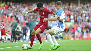 Intense Premier League Showdown: Liverpool vs. Brighton & Hove Albion at Anfield (1st October 2022)