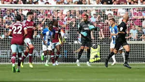 West Ham United 21AUG22 Prints: Intense Premier League Showdown: West Ham United vs. Brighton and Hove Albion (21AUG22)