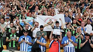 Intense Premier League Showdown: Wolverhampton Wanderers vs. Brighton and Hove Albion at Molineux Stadium (19AUG23)