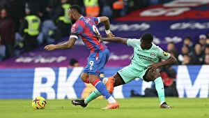 Images Dated 11th February 2023: Intense Rivalry: Crystal Palace vs. Brighton & Hove Albion at Selhurst Park (11FEB23)
