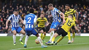 Images Dated 12th February 2022: Intense Rivalry: Watford vs. Brighton & Hove Albion (12FEB22)