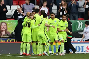 Intense Sky Bet Championship Clash: Charlton Athletic vs. Brighton and Hove Albion (23rd April 2016)